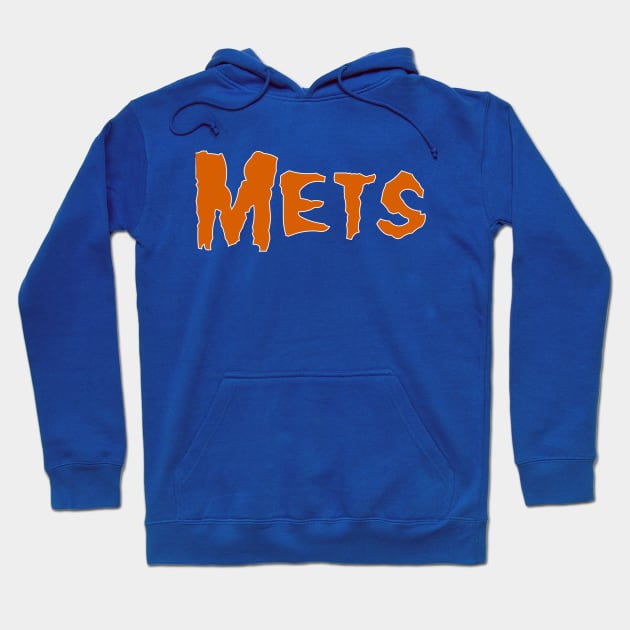 Mets Misfits Font Hoodie by MashCo